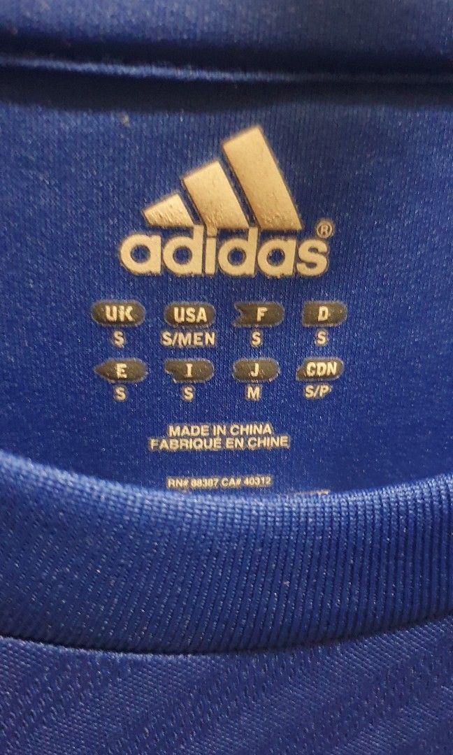 Adidas Chelsea Football Club Jersey Men s Fashion Activewear on