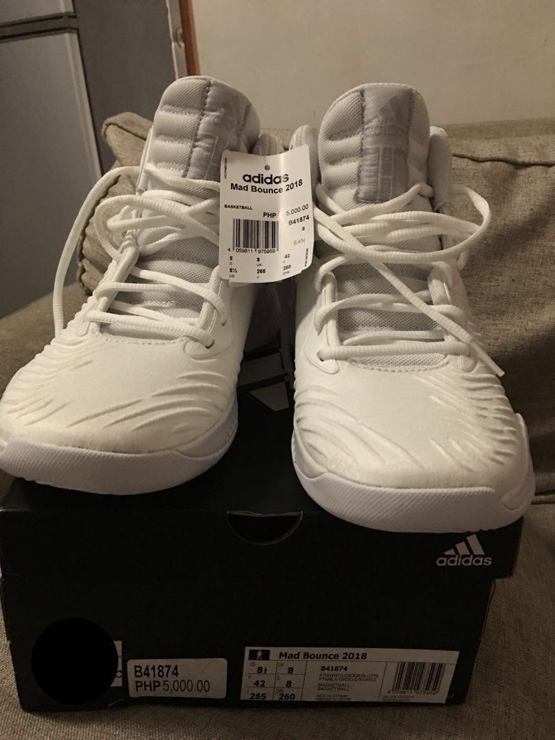 Adidas mad bounce 2018 white online