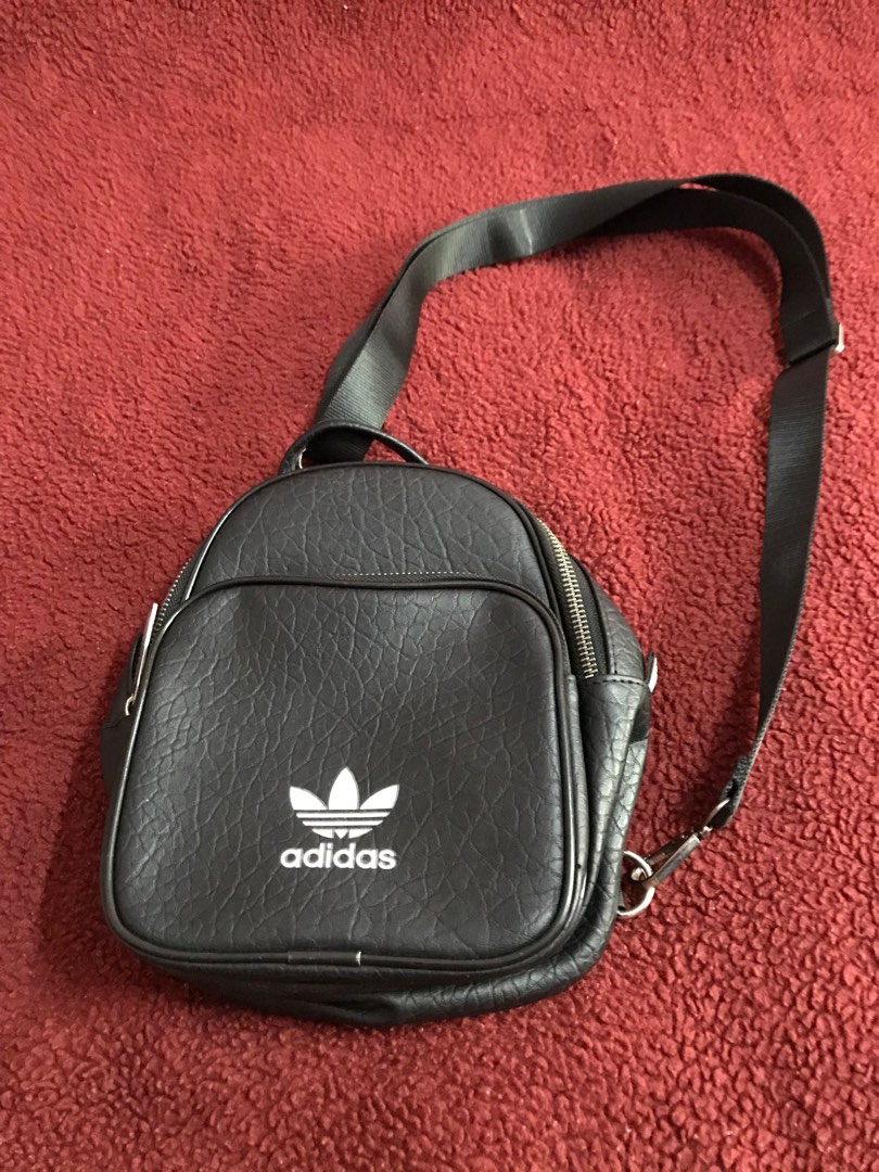 Adidas Originals Leather Sling Bag Men s Fashion Bags Sling