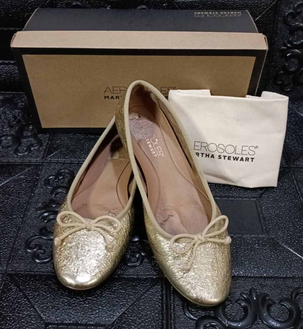 Aerosoles gold flats outlet