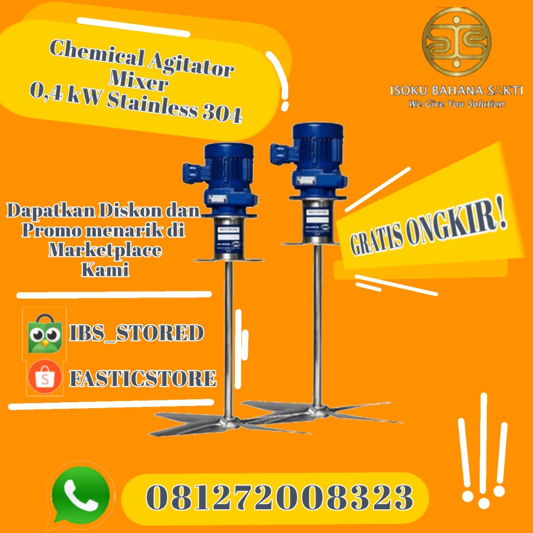 Agitator Mixer Malaysia PT Isoku Bahana Sakti, Properti, Lainnya di