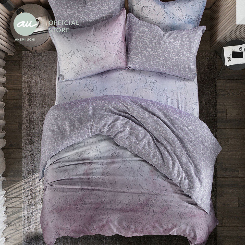 Akemi Uchi Queen bedsheet set, Furniture & Home Living, Bedding