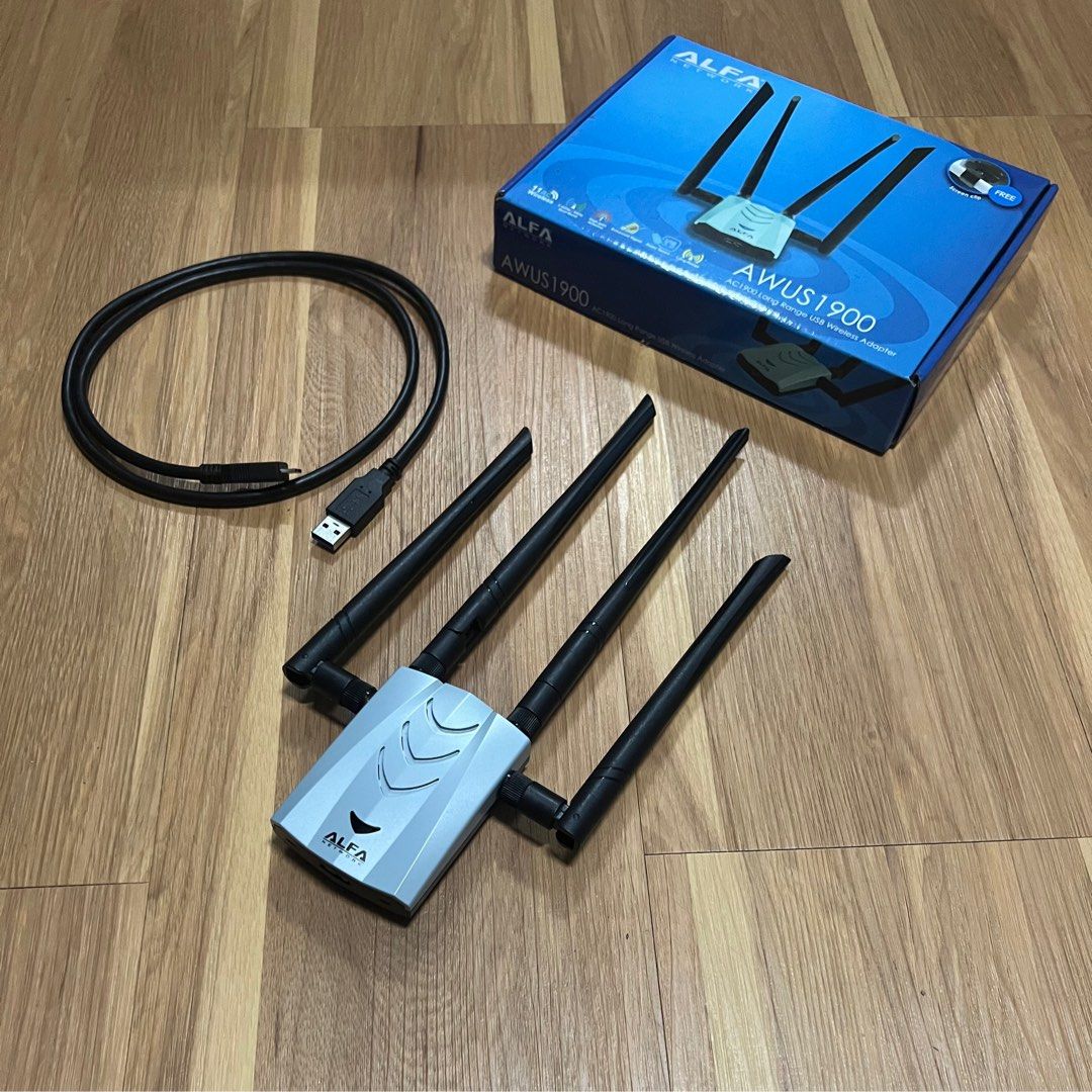 Alfa Network Adapter AWUS1900, Computers & Tech, Parts & Accessories