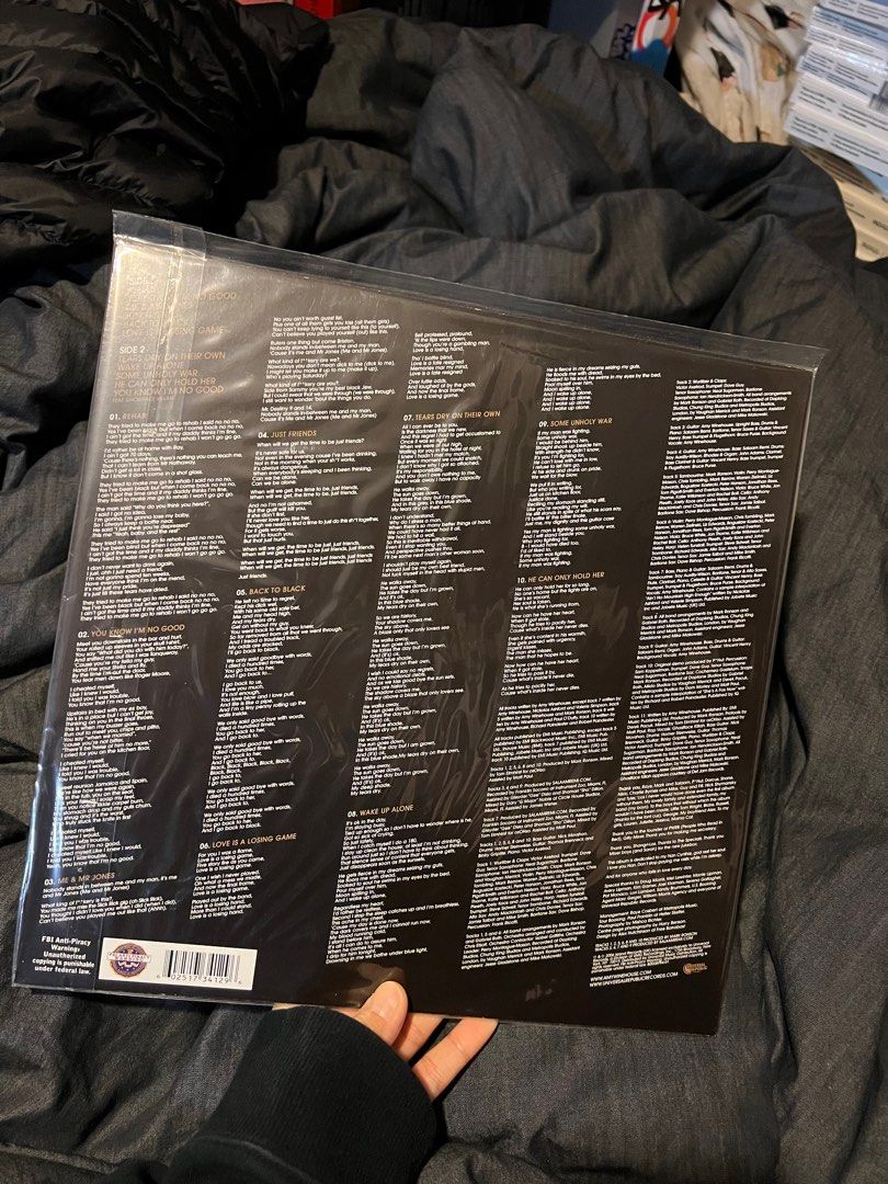 Amy Winehouse - 2006 Back to Black Vinyl Record LP 海外 即決-