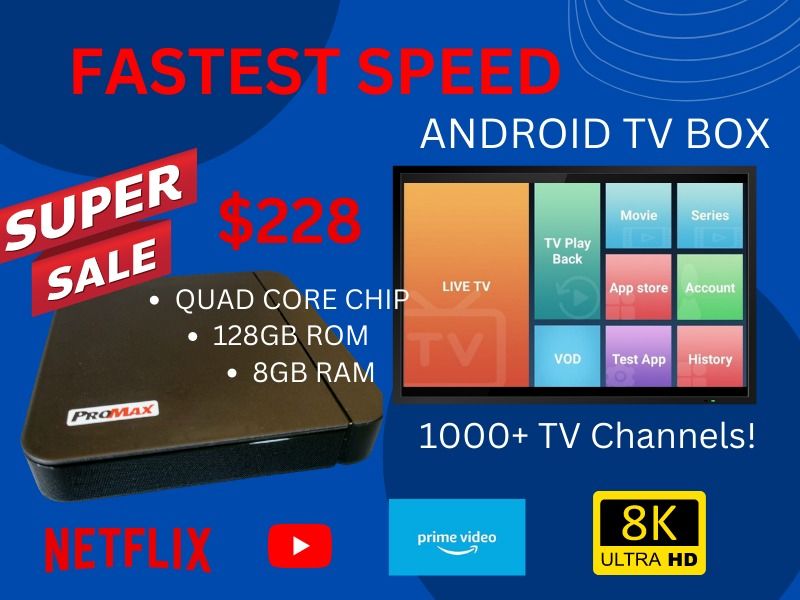 ANDROID BOX**TV BOX WITH PREMIUM**SETUP BOX**ANDROID TV**TV BOX WITH ...