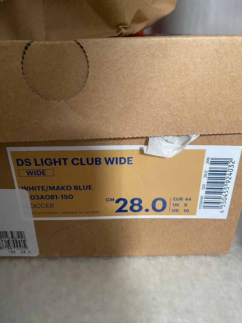 ASICS DS LIGHT CLUB WIDE Cleats 28cm