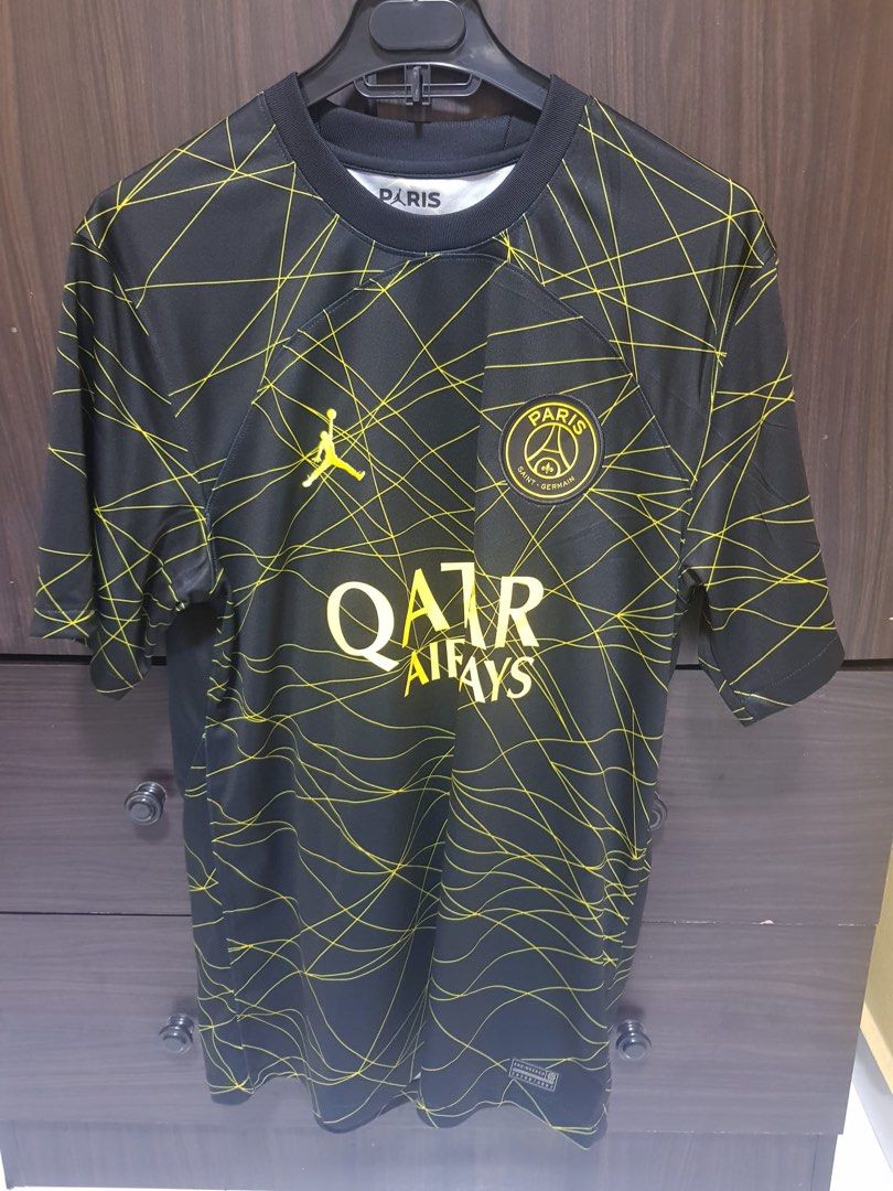 Psg black discount jordan jersey