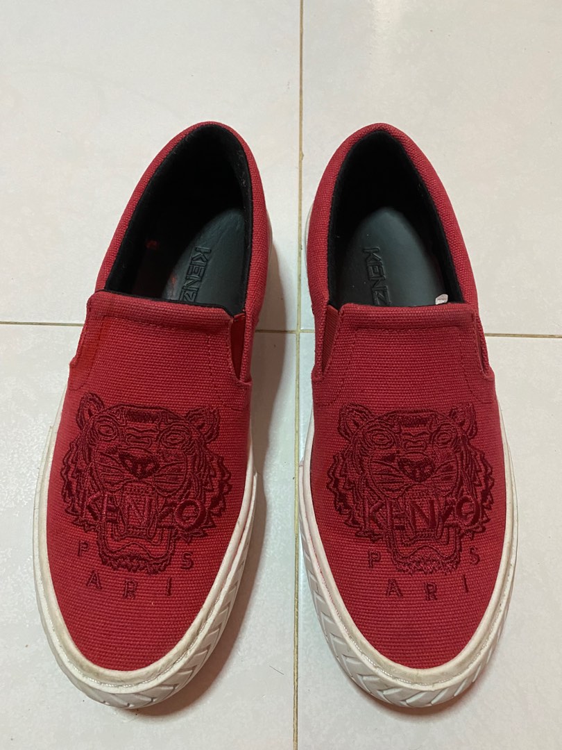 Authentic kenzo shoes Women s Fashion Footwear Sneakers on Carousell