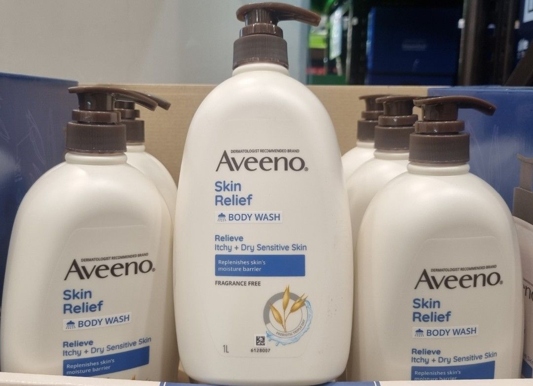 Aveeno Body Wash 1L (Category: Bath) located in Cainta. Submitted by shopchelonline (Listing ID 1216808038, Image 1). Description: Aveeno Body Wash 1L 🛒1,315.00 each(all in) + LSF 💎Pre-order - NO RUSH SHIPPING 💎Korea Pasabuy 💎Colors may vary due to lighting. 💎Availability and price may vary 💎The outer case/box is simply for protecting goods. (Damages such as scratches, discoloration on the case/box or manufacturing defect cannot be compensa