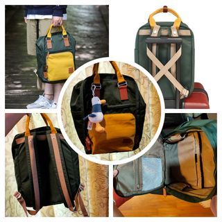 Backpack with various compartments / schoolbag