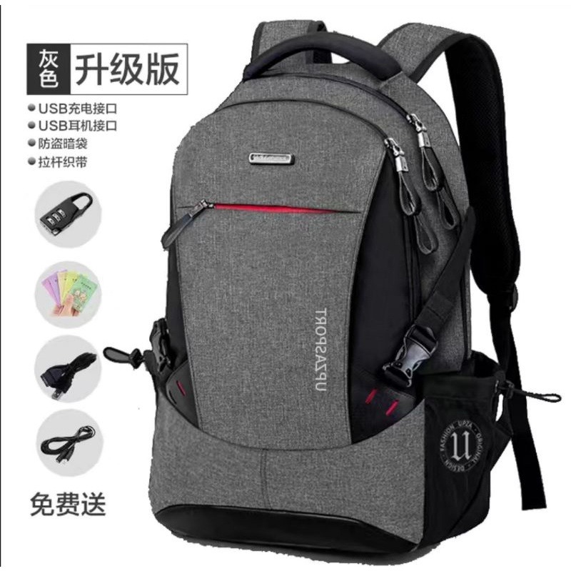 Bag Pack for Laptop, Tablet and General use. Antitheif compartment, build in charging