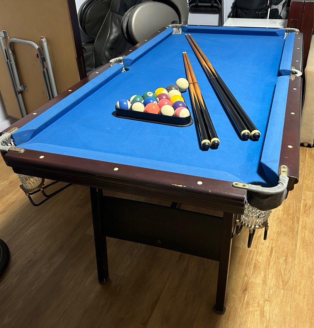 Billiards Table Set, Furniture & Home Living, Furniture, Tables & Sets
