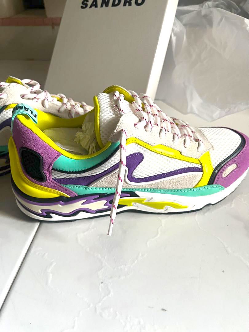 Sandro clearance flame trainers