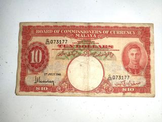 BOCOC King Ten Dollars 1941