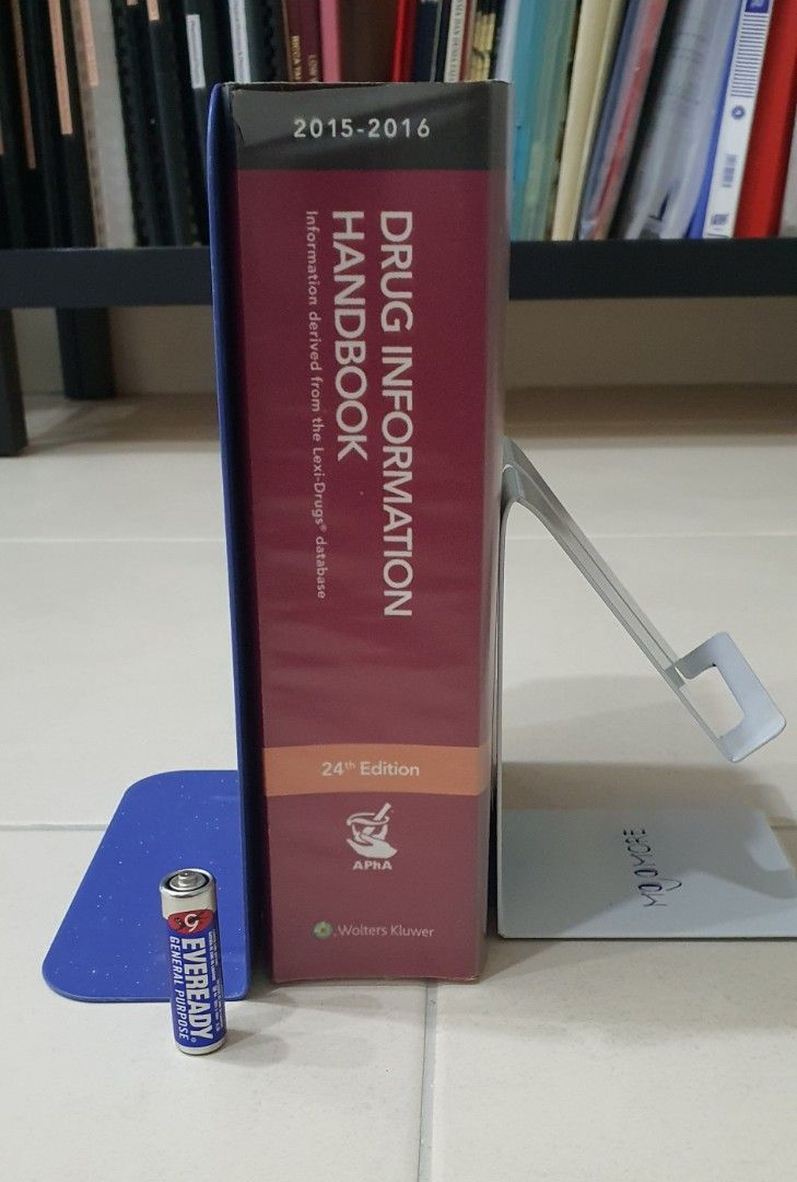 (Book) Drug Information Handbook 24th Edition, Hobbies & Toys