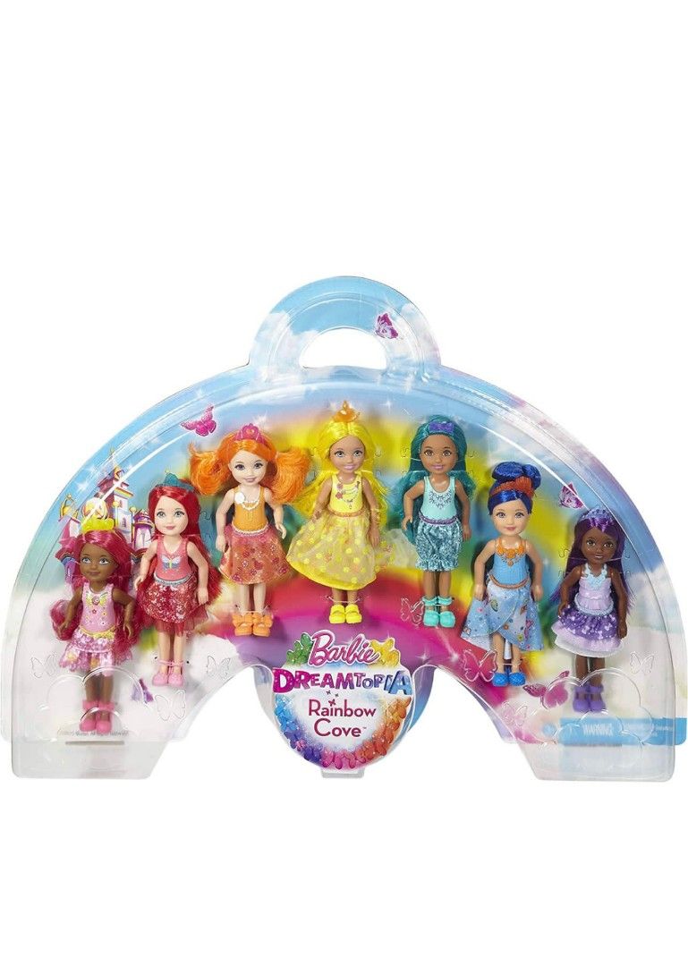 Rainbow chelsea best sale dolls