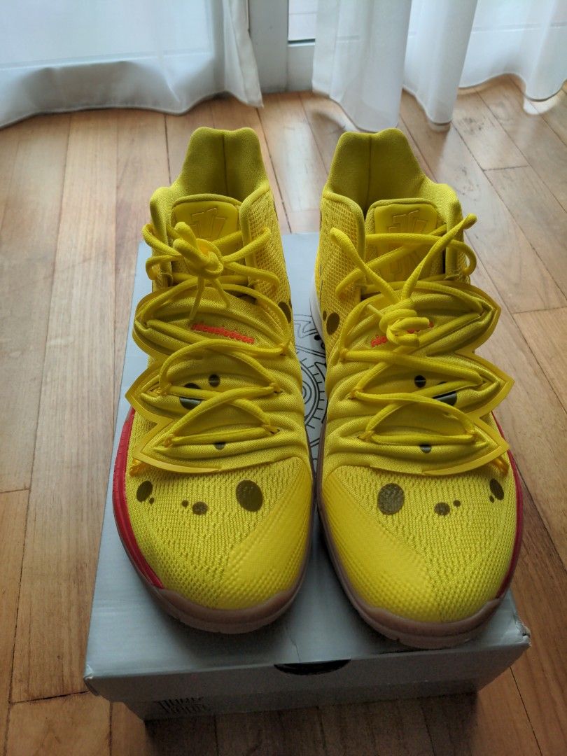 New kyrie 5 spongebob cheap