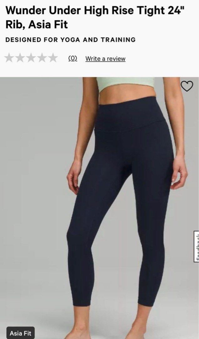 Lululemon Wunder Under High Rise Tight Review