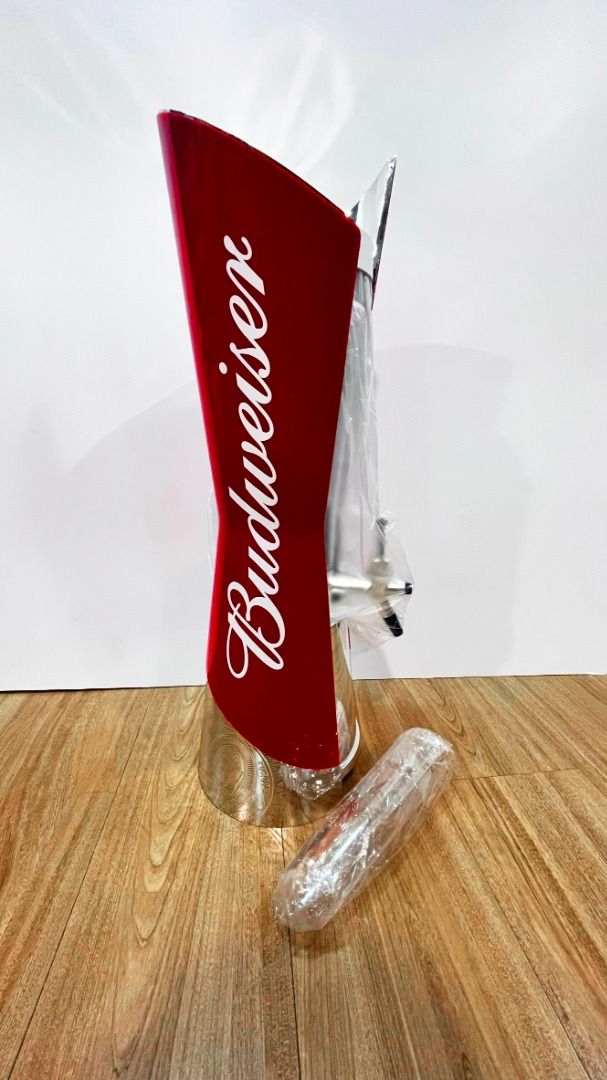 Budweiser Beer Tower Draft Beer Tower 3L, Furniture & Home Living