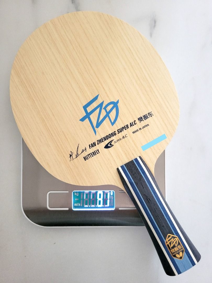 全新日版・靚魚鱗紋】Butterfly 樊振東Fan Zhendong FZD Super ALC FL