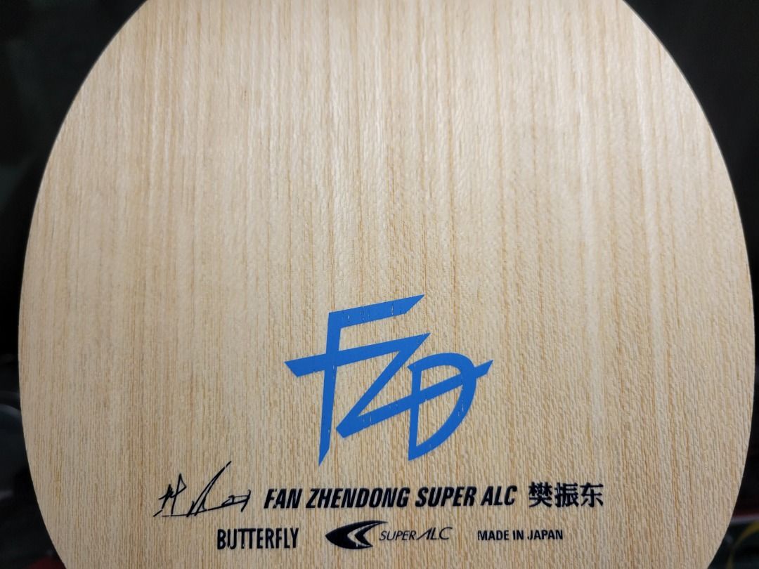 全新日版・靚魚鱗紋】Butterfly 樊振東Fan Zhendong FZD Super ALC FL