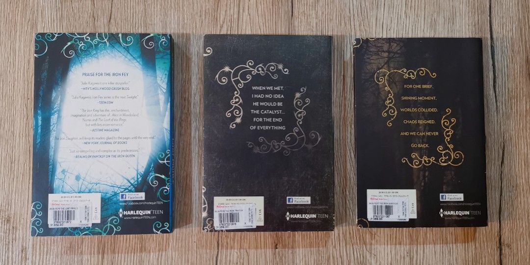 CALL OF THE FORGOTTEN SERIES BUNDLE BY JULIE KAGAWA (THE IRON FEY