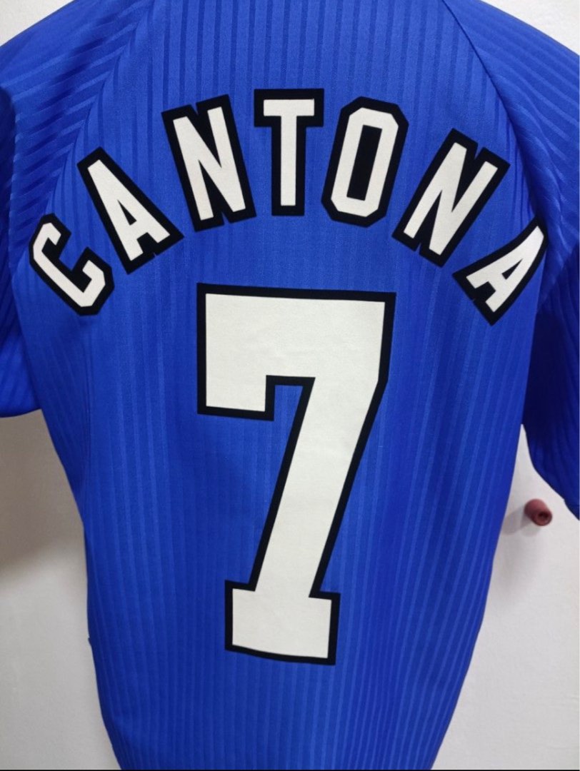 Chemise Vintage Eric Cantona Manchester United 1996 - Marque Starworld - Taille XL - Occasion