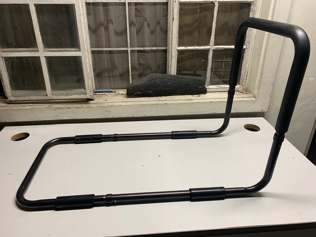 Carex Easy Up Bed Rail Metal Frame clearance, Furniture & Home Living