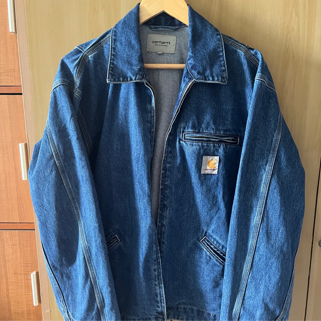 carhartt detroit jacket denim
