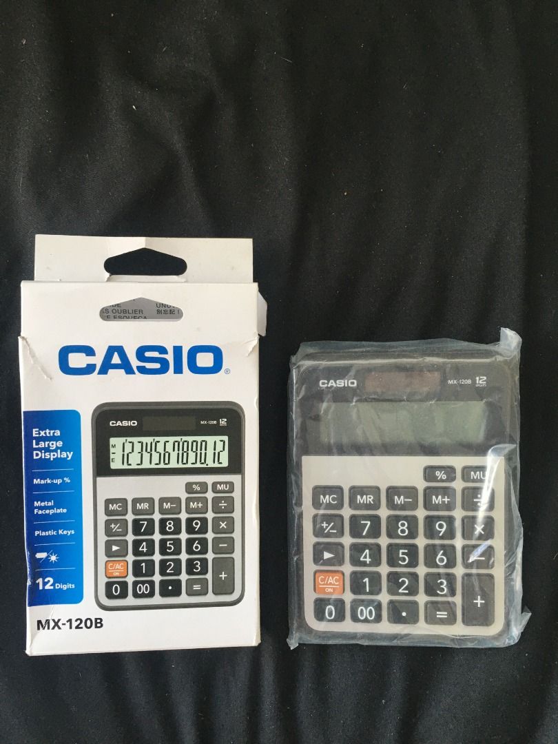 Casio Calculator (MX120B), Hobbies & Toys, Stationary & Craft