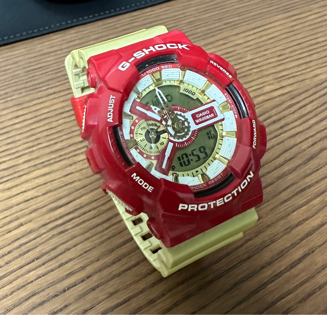 Casio g shock iron man online