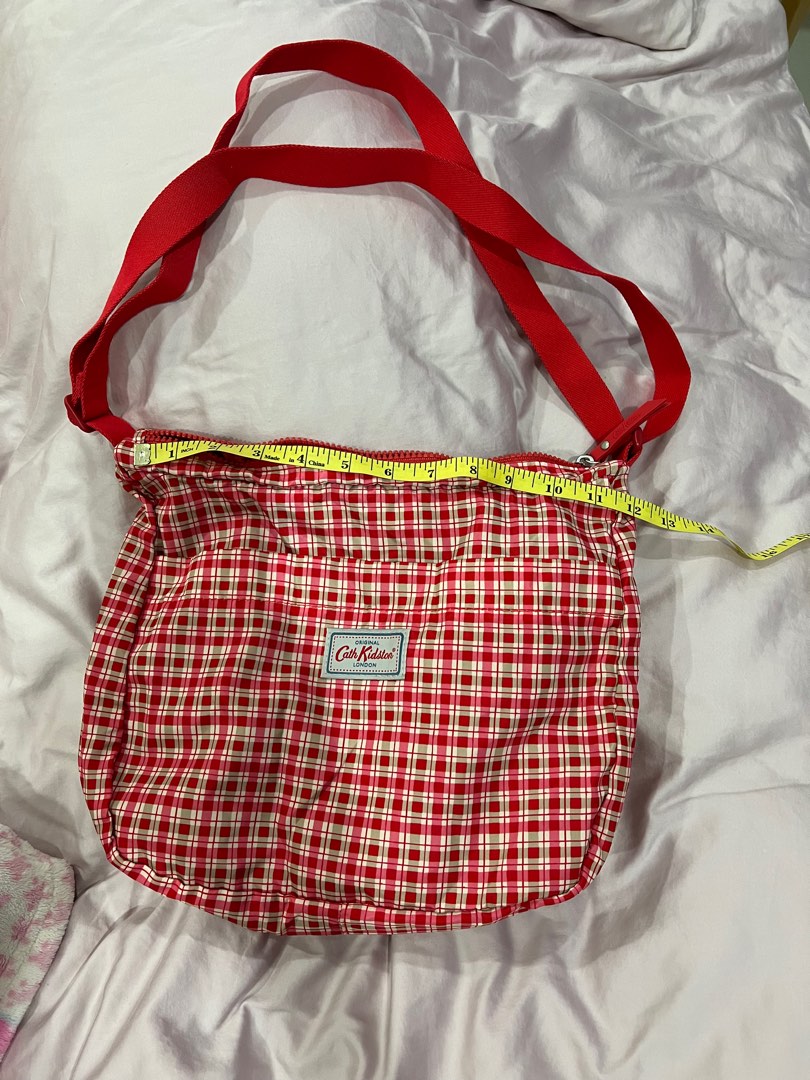 Cath Kidston London Checkers Foldaway Cross Body 50, Women's Fashion, Bags & Wallets, Cross