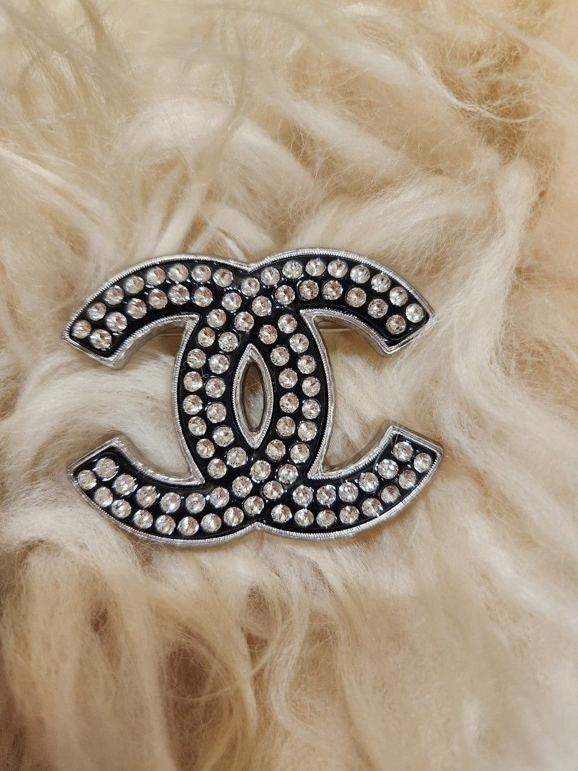 Chanel Brooch full crystal Luxury Accessories on Carousell