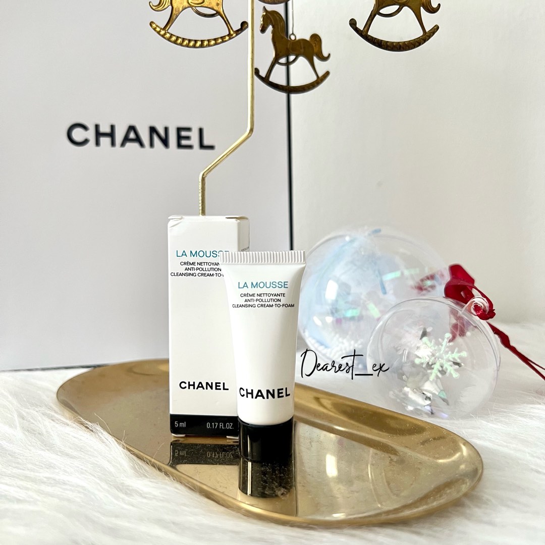 CHANEL LA MOUSSE Anti-Pollution Cleansing Cream-To-Foam 150 ml Full Size