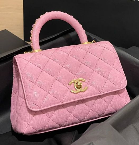 Chanel Small Coco Handle, Luxury, Bags & Wallets on Carousell
