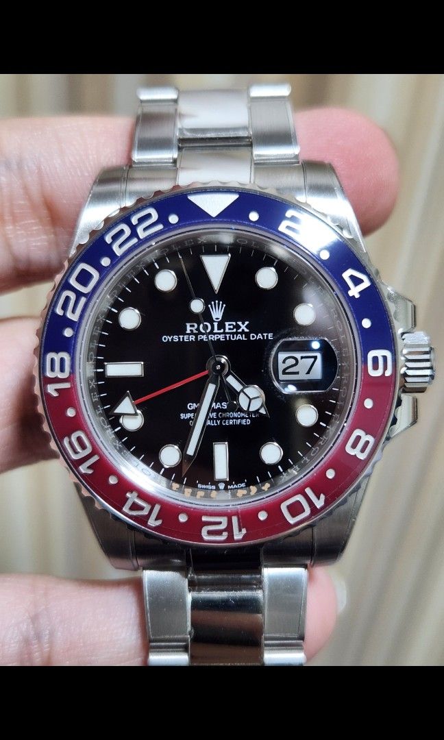 Cheapest 2022 rolex gmt master II pepsi 126710blro