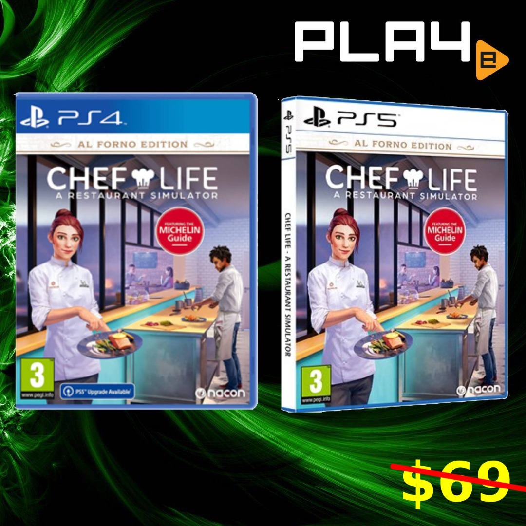 Comprar Chef Life A Restaurant Simulator PS4 Comparar Preços