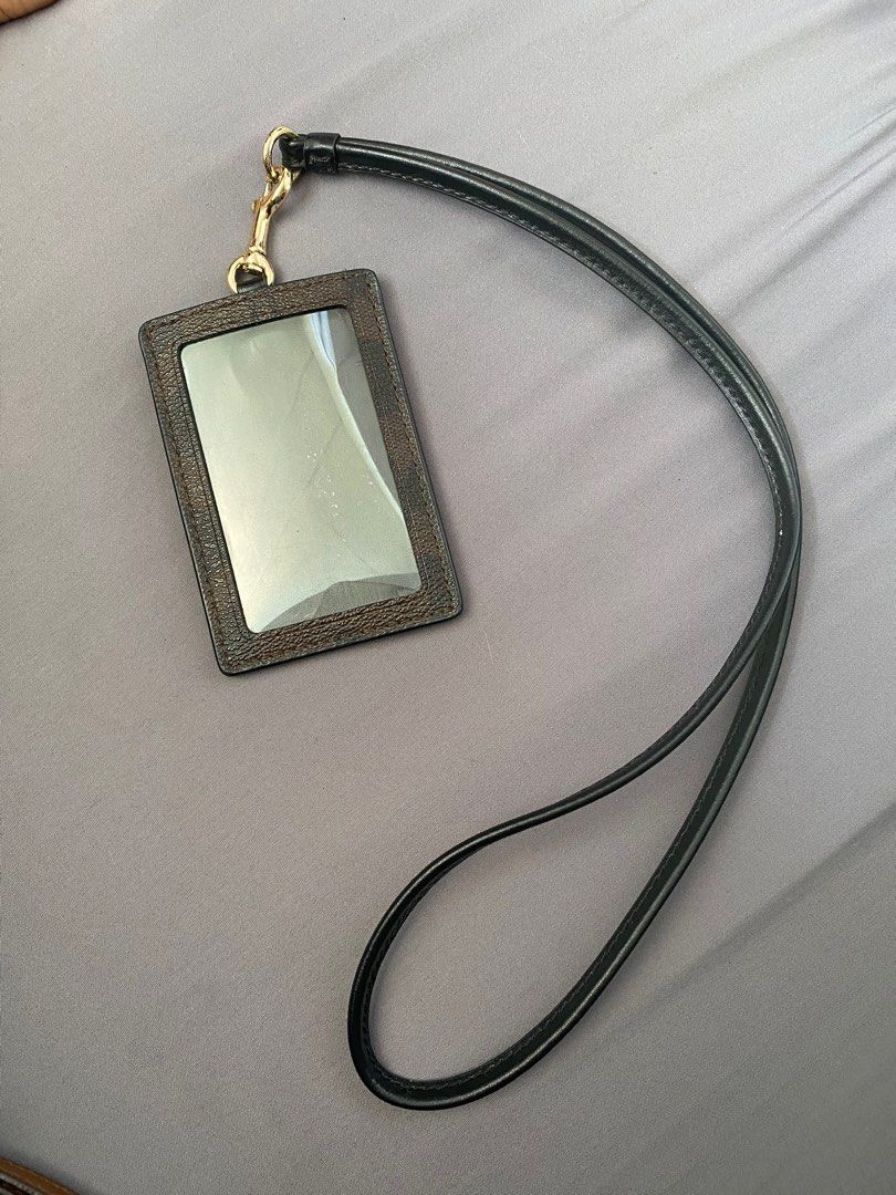 Coach ID lanyard / card holder, Women's Fashion, Bags & Wallets