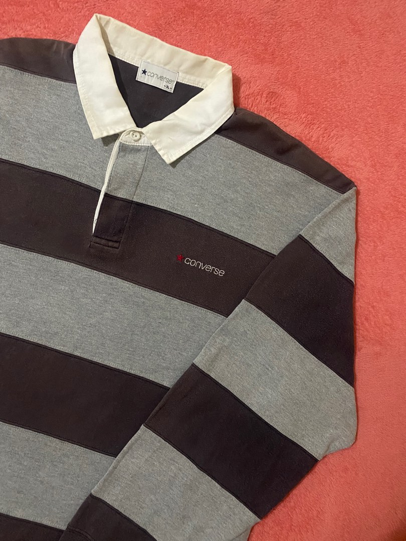 Converse long sleeve online polo