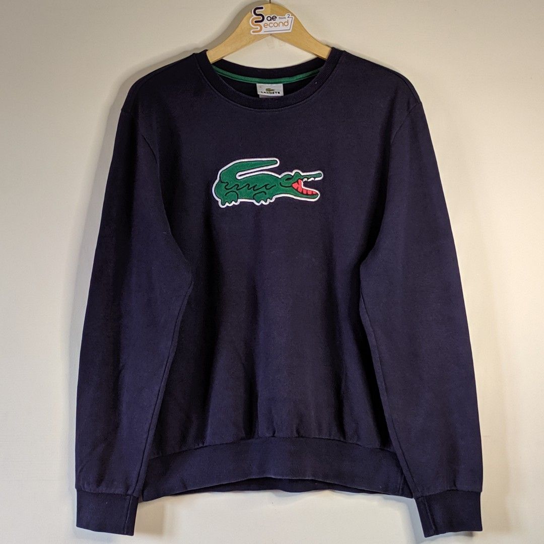 Crewneck lacoste second store