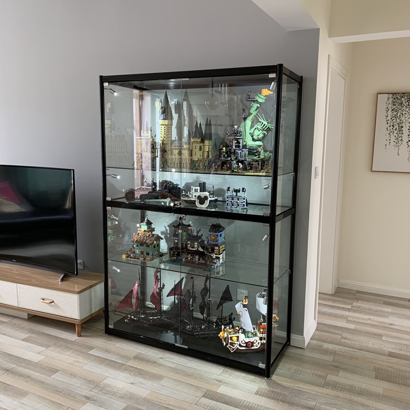 CUSTOMIZE Display Cabinet I Gift Model Toy Car Model Display Cabinet Household Transparent Lego Figurine Glass Display Stand Furniture Home Living Furniture Shelves Cabinets Racks on Carousell