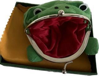 Cute frog coin purse