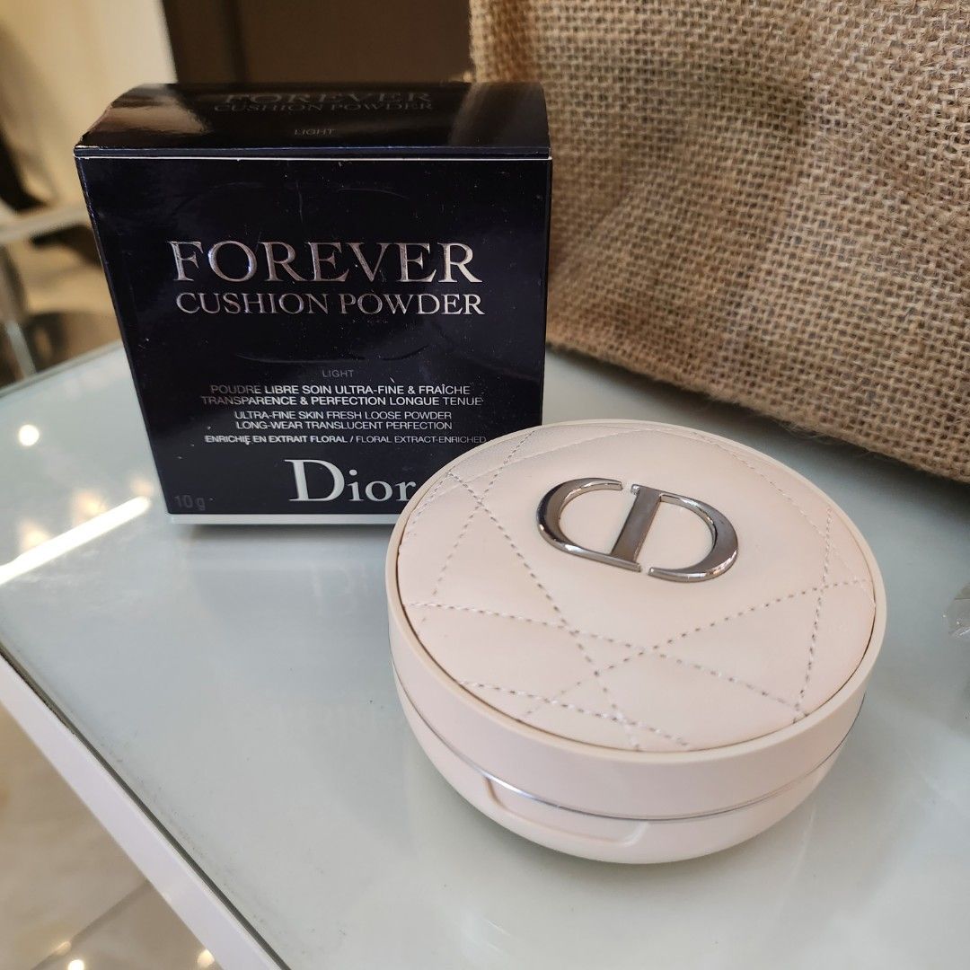 Dior Forever Cushion Powder Golden Nights Collection Limited Edition Review   FISHMEATDIE
