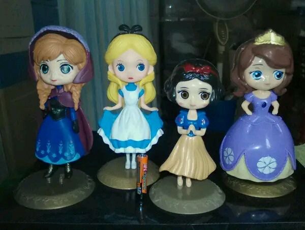 Disney princess cake topper, Hobbies & Toys, Toys & Games on Carousell
