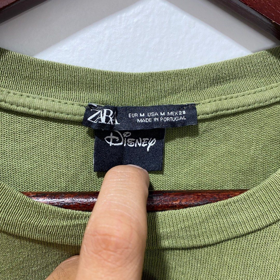 Disney x Zara Tee, Men's Fashion, Tops & Sets, Tshirts & Polo Shirts on Carousell
