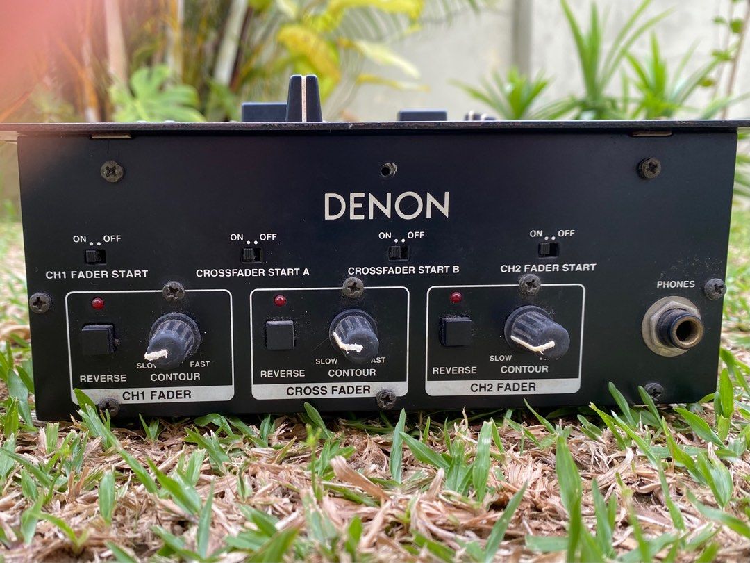 DENON 明 DN-X120 DJミキサー 通電のみ確認済み