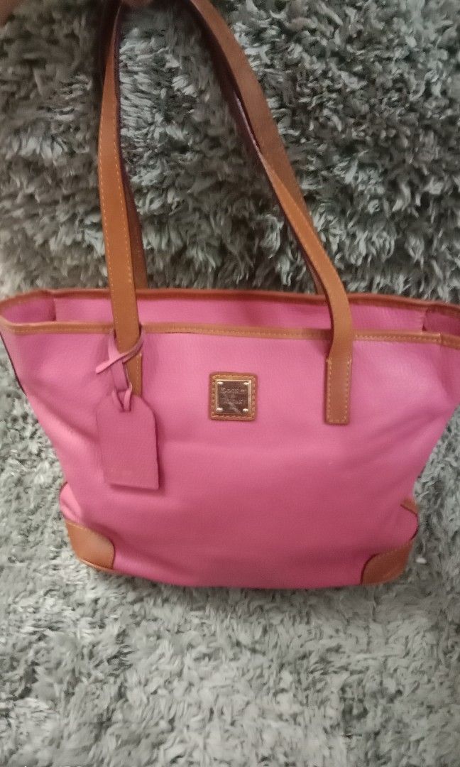 Dooney and 2025 bourke pink tote