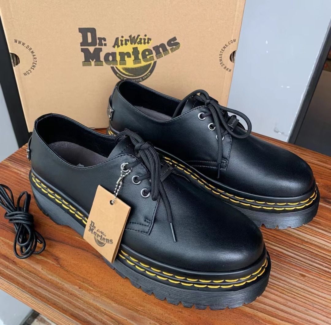 🌈Dr.Martens 1461 Bex DS PLTD 鬆糕厚底鞋, 女裝, 鞋, 靴- Carousell