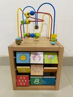 ELC Giant Wooden Activity Cube