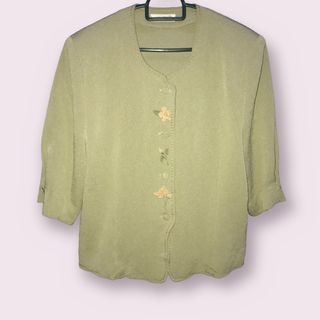 Embroidery Vintage Blouse